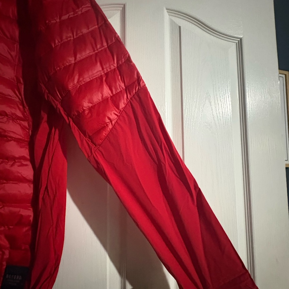 Men's Red Performance Jacket NWT - image 8